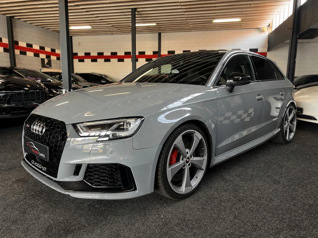 Audi RS3 2.5 TFSI Sportback quattro virtual pano massage!, Auto's, Audi, Automaat, RS3, Leder, Vierwielaandrijving