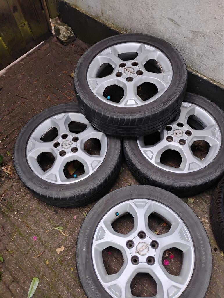 Lichtmetalen velgen Opel Combo Corsa C Meriva tot 2010 ET 49, Ophalen