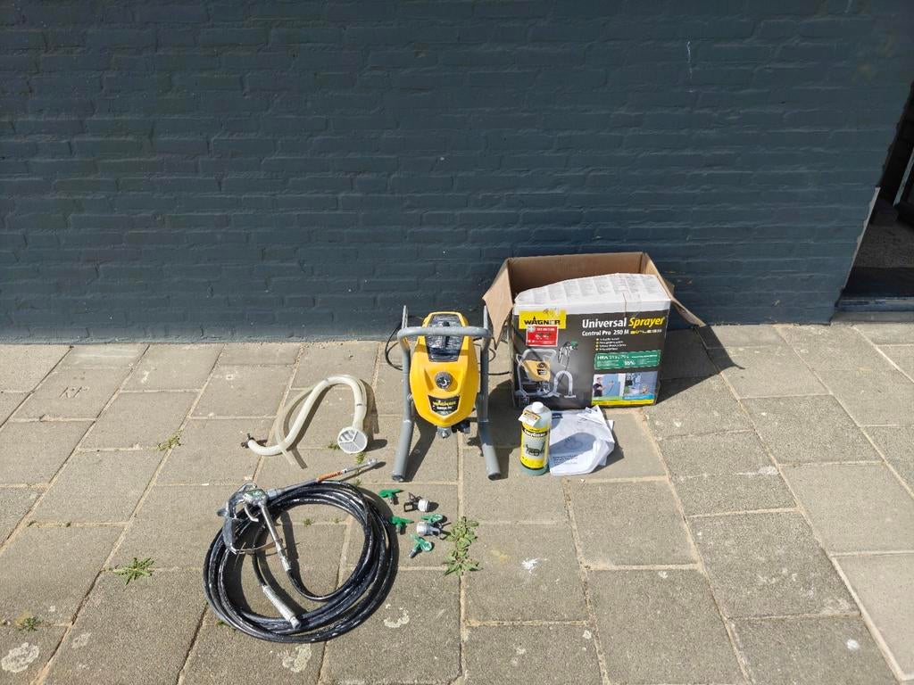 Wagner Control Pro 250 M Airless verfspuit, Ophalen, Gebruikt, Verfspuit of Verfpomp