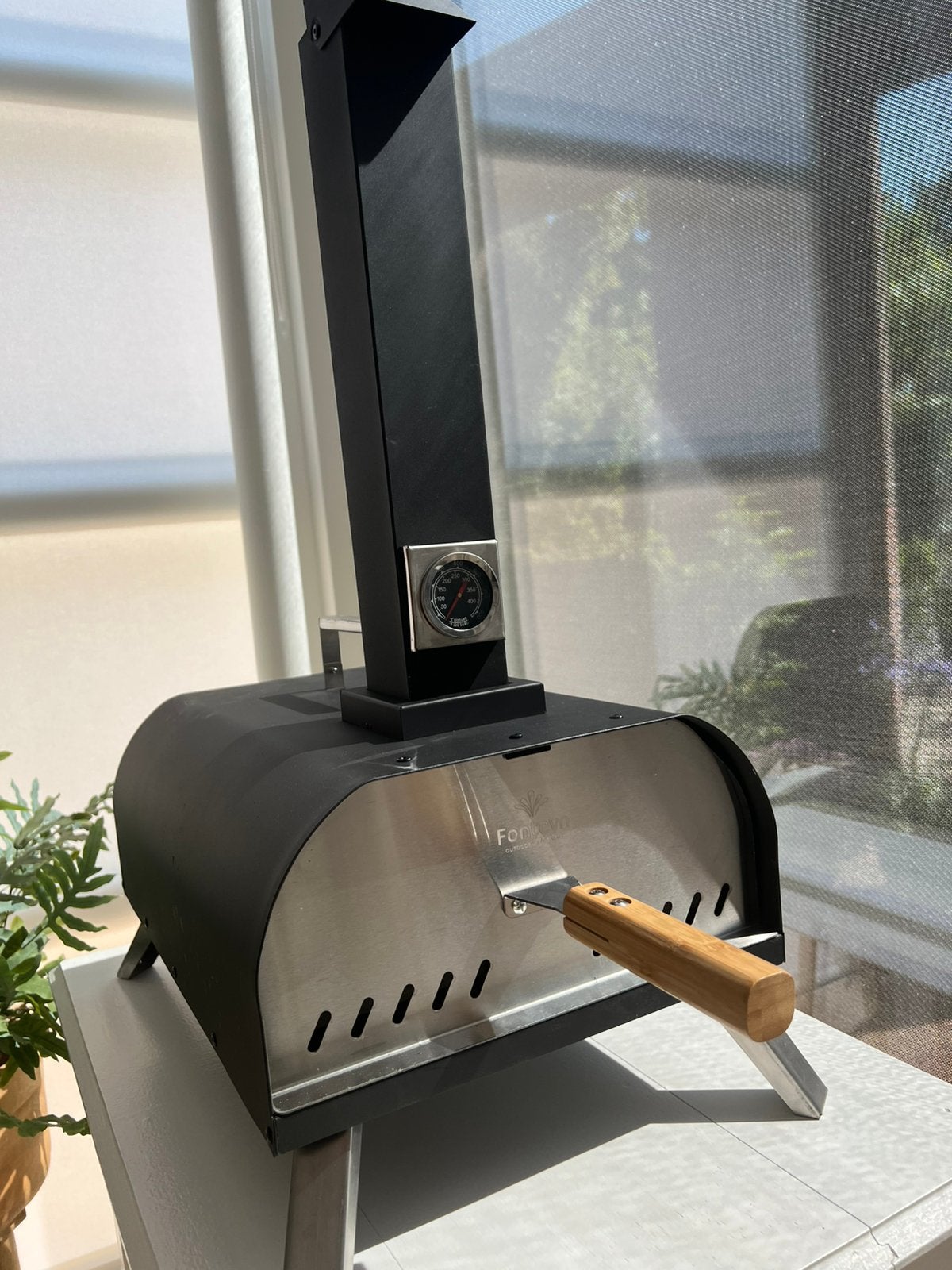 Pizza oven (pellets) Fonteyn, Ophalen, Nieuw