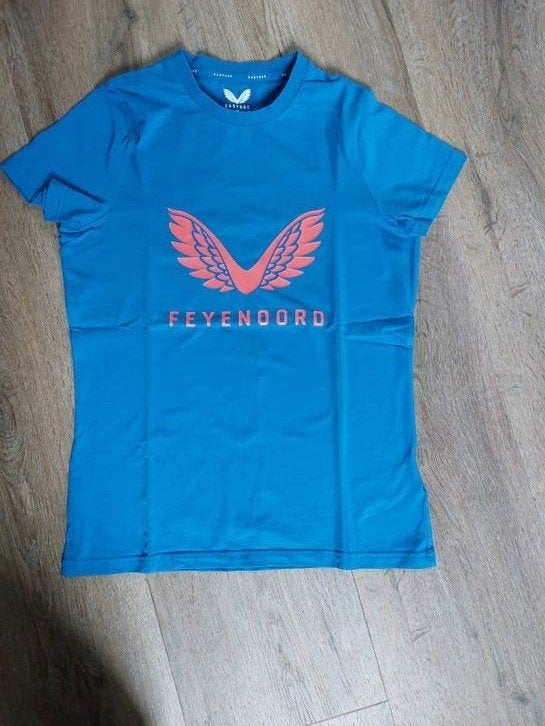 Nieuw Feyenoord Castore dames T-shirt maat S, Blauw, Nieuw, Ophalen of Verzenden, Korte mouw