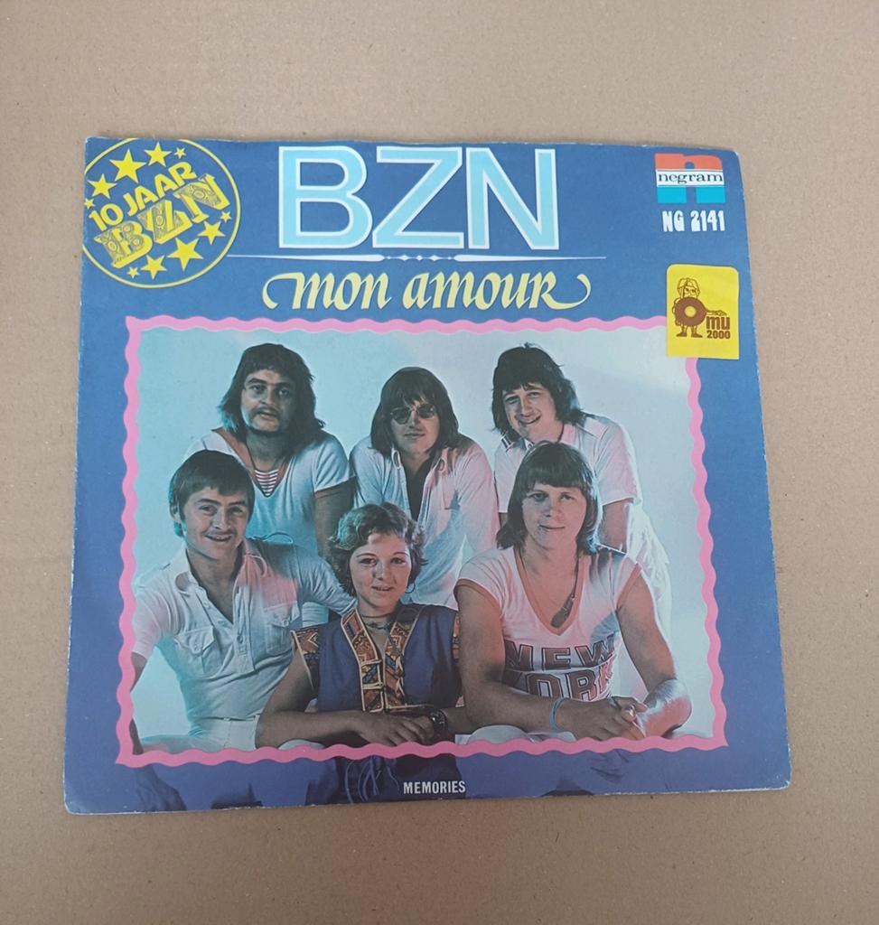 BZN - Mon Amour, Gebruikt, 7 inch, Single, Ophalen of Verzenden