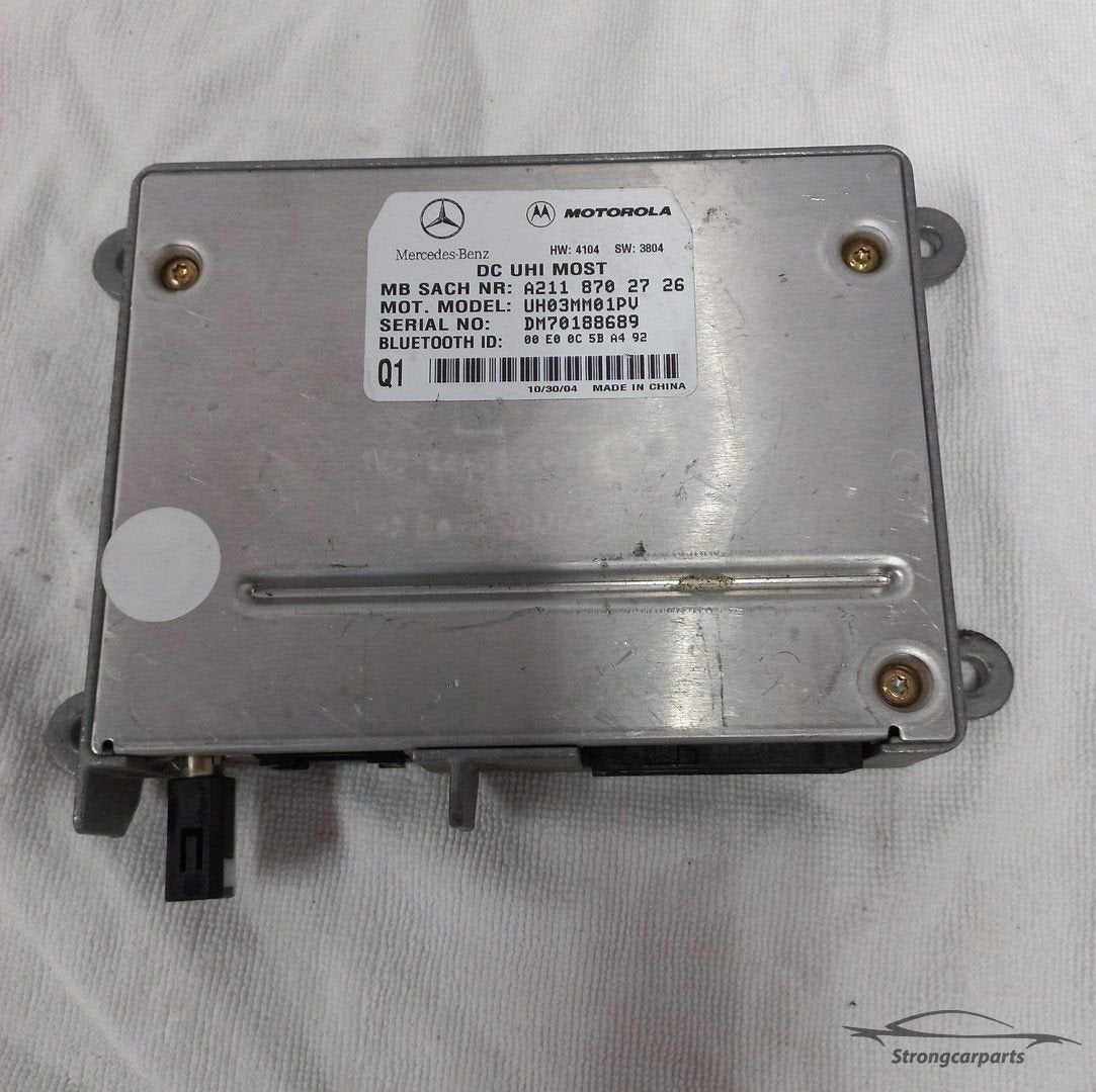 Telefoon Module Mercedes CLS C219 A2118702726 Bluetooth, Gebruikt, -, Ophalen of Verzenden, -