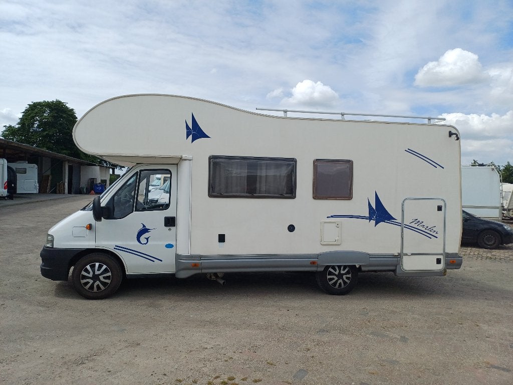 te koop camper Fiat Elnagh 65G, Alkoof, Ringverwarming, Particulier, 6 tot 7 meter
