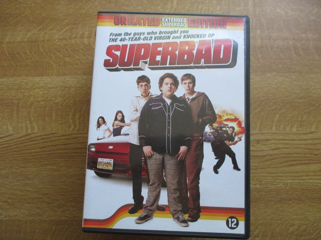 jonah hill-michael cera: superbad (4), Alle leeftijden, Ophalen of Verzenden, Zo goed als nieuw