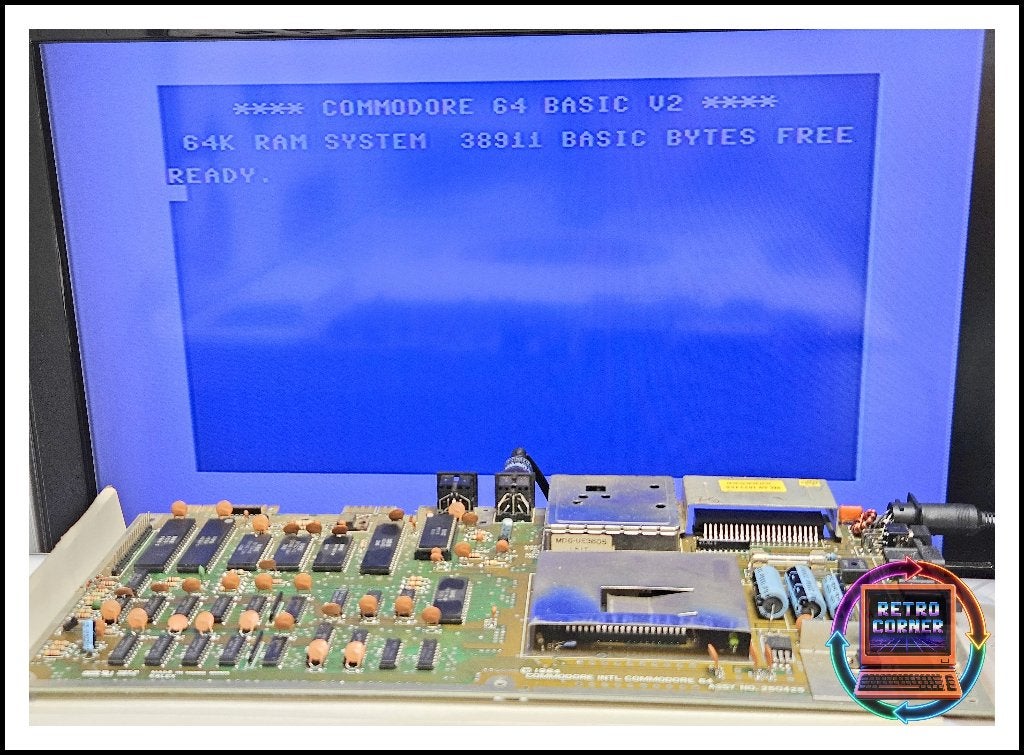 Compleet Commodore 64 Breadbin Moederbord Inclusief R3 SID, Computers en Software, Verzenden, Commodore C 64