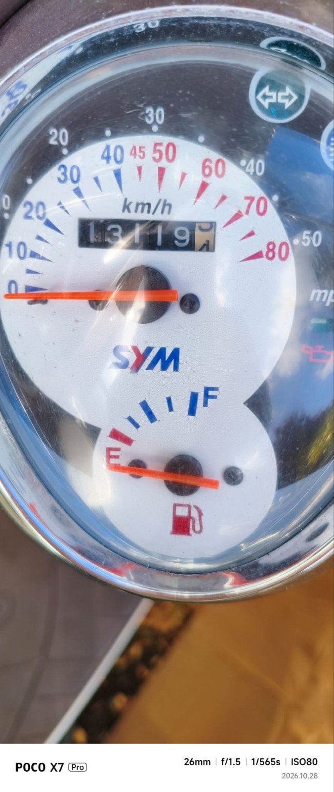 Sym Mio Scooter - Goed Onderhouden, Gebruikt, Maximaal 45 km/u, Benzine, Ophalen