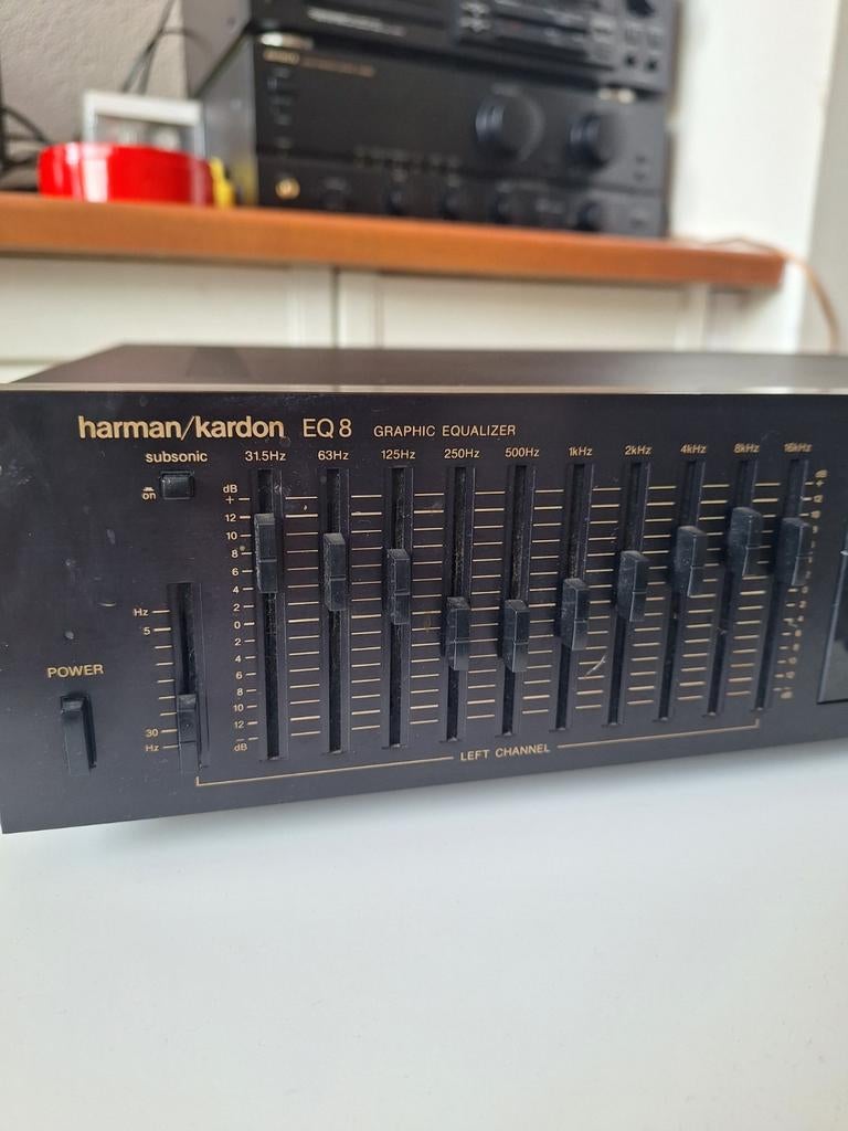 Harman kardon EQ8 equalizer, Audio, Tv en Foto, Versterkers en Receivers, Zo goed als nieuw, Overige merken, Ophalen of Verzenden