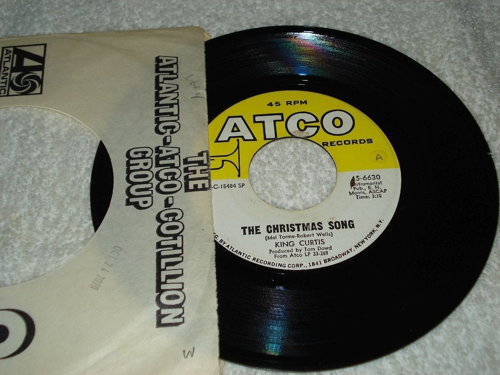 King Curtis  The Christmas Song      Usa   Kerst Orgineel, Originele persing, Ophalen of Verzenden, Zo goed als nieuw, Overige genres