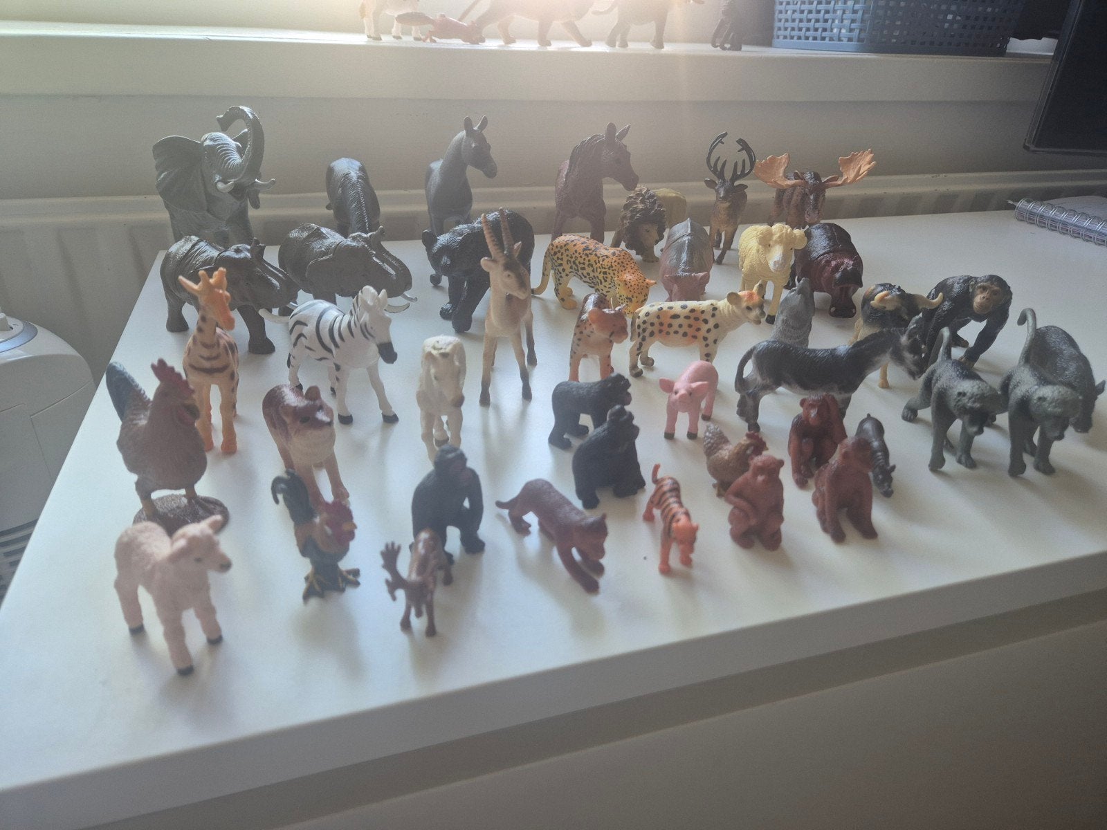 Grote set dieren, Ophalen of Verzenden, Zo goed als nieuw