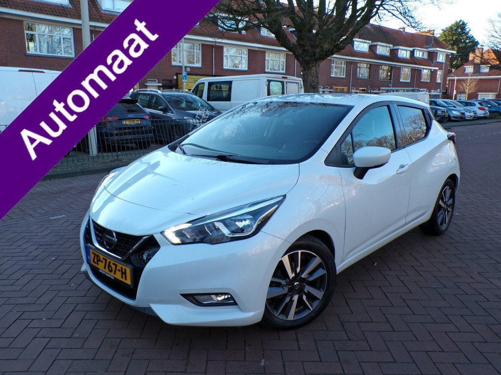 Nissan Micra 1.0 IG-T Tekna AUTOMAAT 1E EIGENAAR (bj 2019), Auto's, Nissan, 101 pk, Gebruikt, Euro 6, Origineel Nederlands