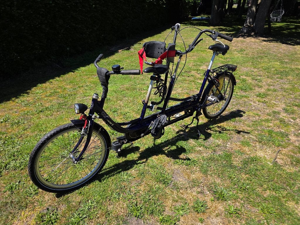 Huka Co-pilot 26" ouder/kind tandem, Ophalen, Minder dan 10 versnellingen, Gebruikt, Minder dan 49 cm
