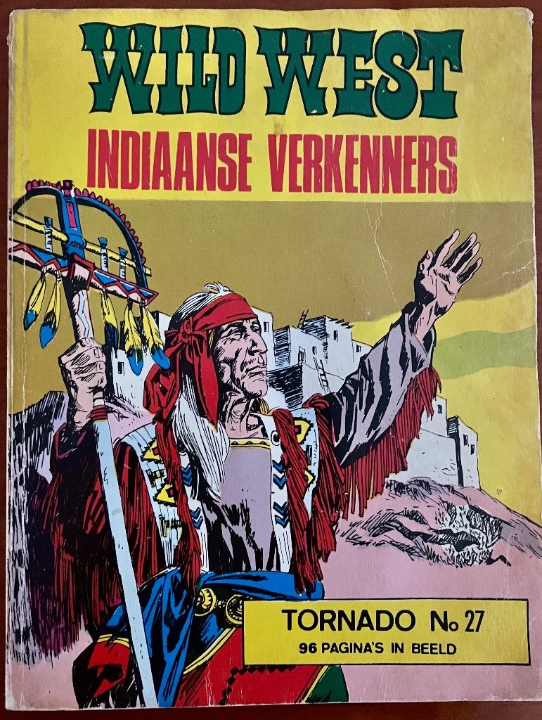 Wild west Inidaanse verkenners, Tornado no 27, Boeken, Eén stripboek, Ophalen of Verzenden, Gelezen