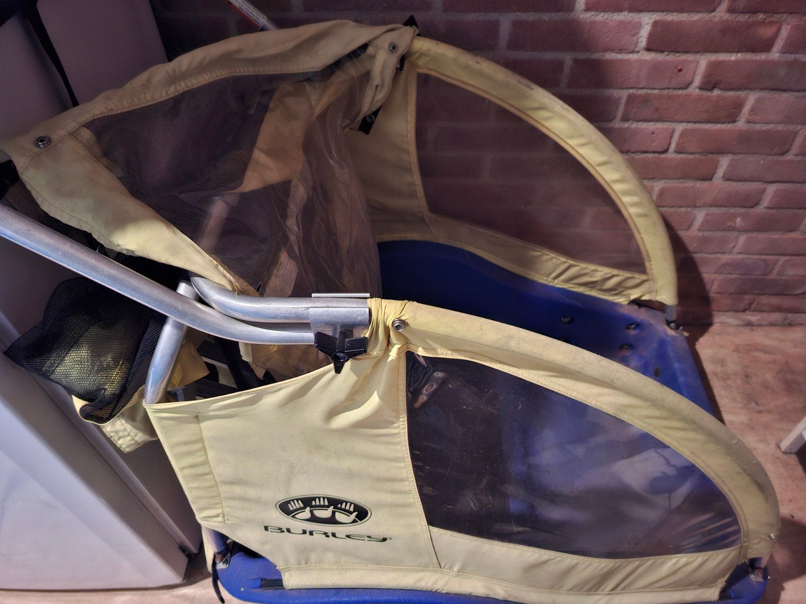 Burley fietskar, Ophalen, Gebruikt, Burley, Kinderkar