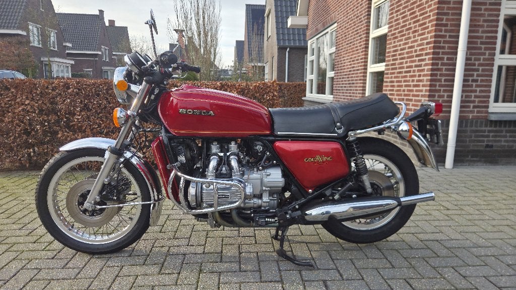 Honda GL1000 Goldwing K1 1976, Motoren, 4 cilinders, Gebruikt, Toermotor, Handgeschakeld