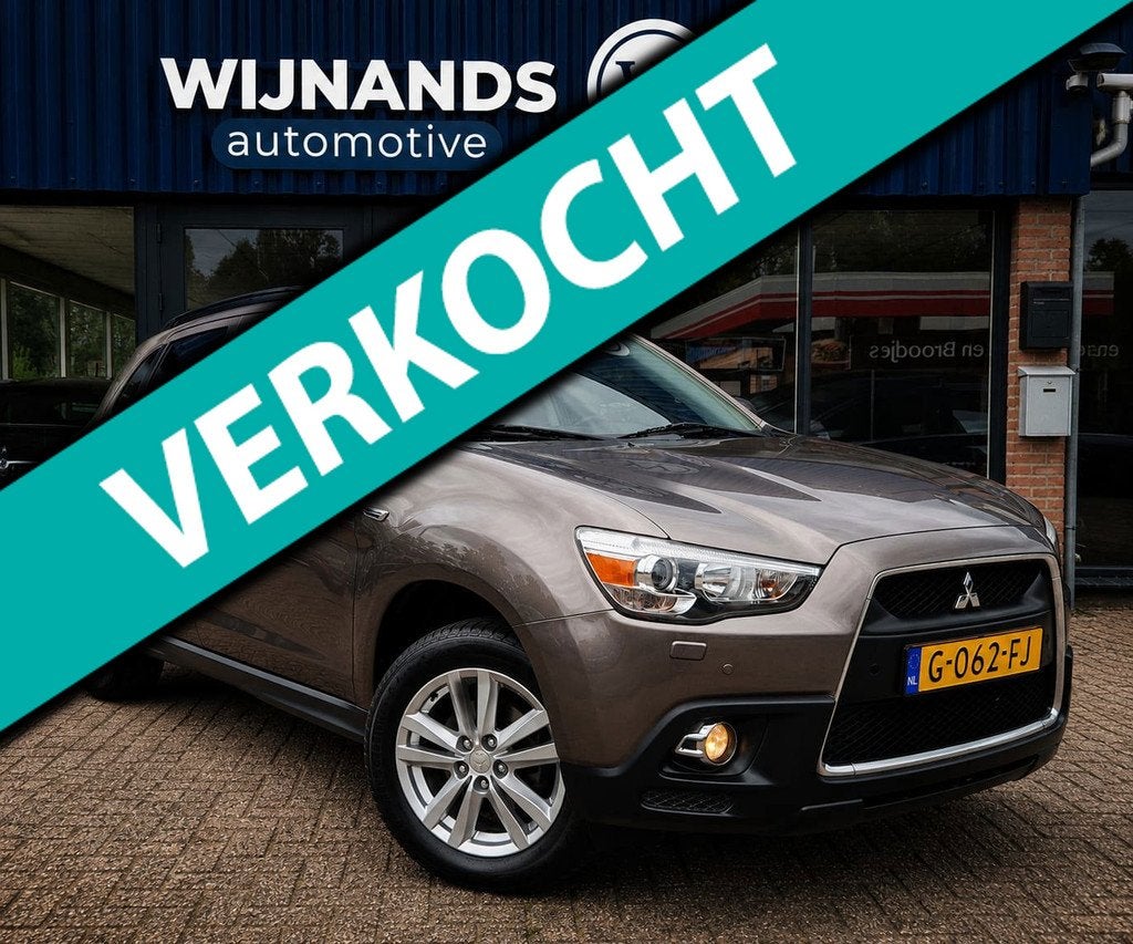 Mitsubishi ASX 1.6 Instyle ClearTec Trekhaak Panoramadak Dea, Auto's, Mitsubishi, Voorwielaandrijving, Euro 5, 4 cilinders, 1590 cc