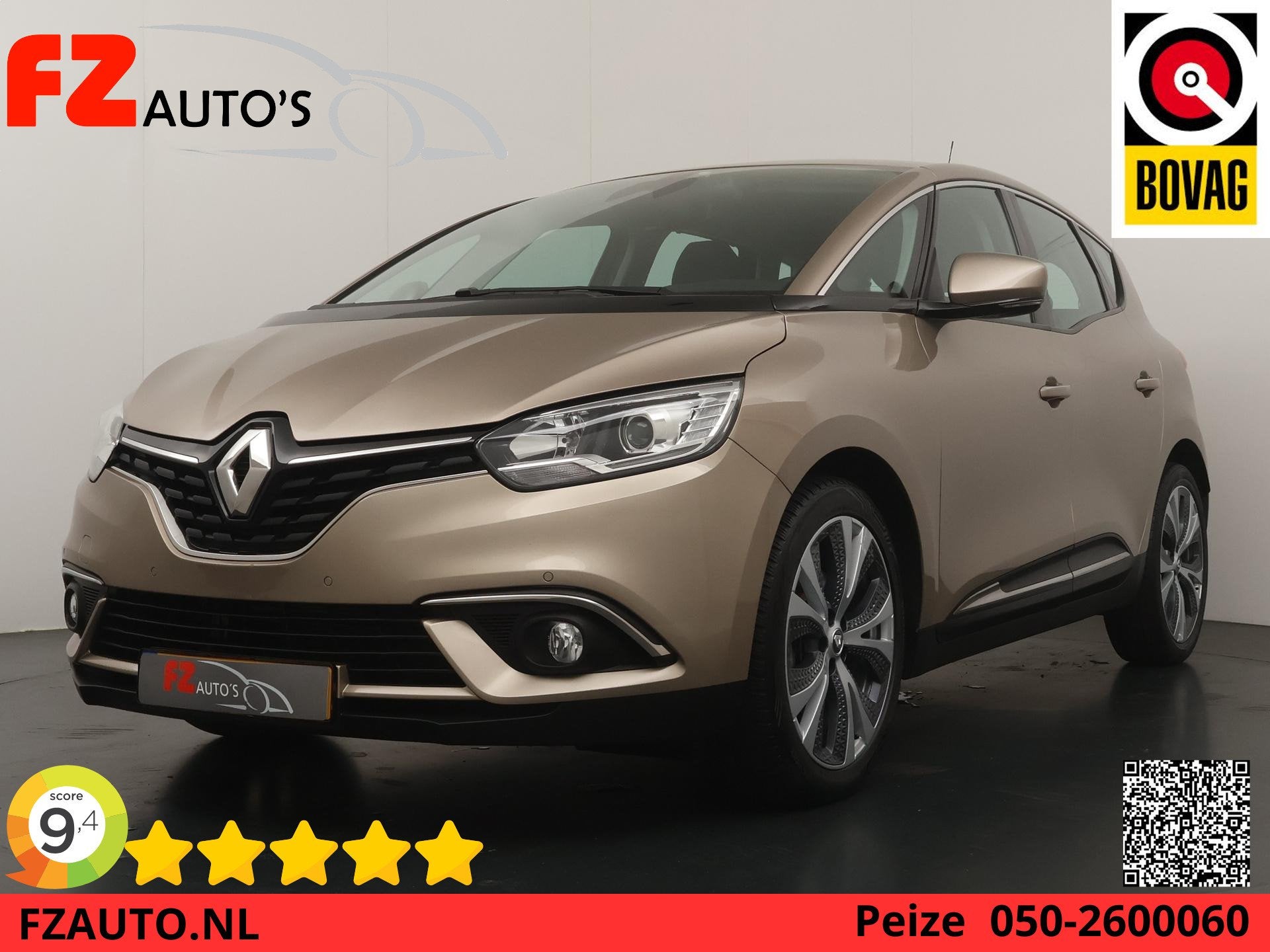 Renault Scénic 1.2 TCe Intens - Navigatie - Climate Control, Auto's, Voorwielaandrijving, Gebruikt, Euro 6, 4 cilinders