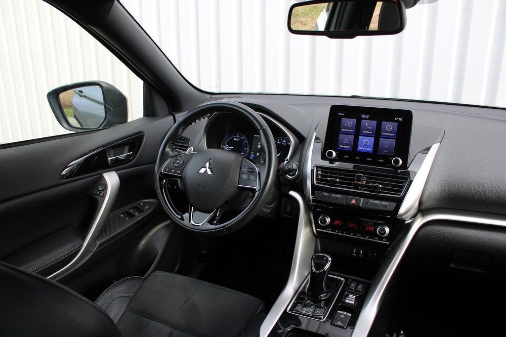 Mitsubishi Eclipse Cross 2.4 PHEV Intense+ | Incl. 12 maande, Auto's, Mitsubishi, 4 cilinders, Leder en Stof, 120 €/maand, Bedrijf