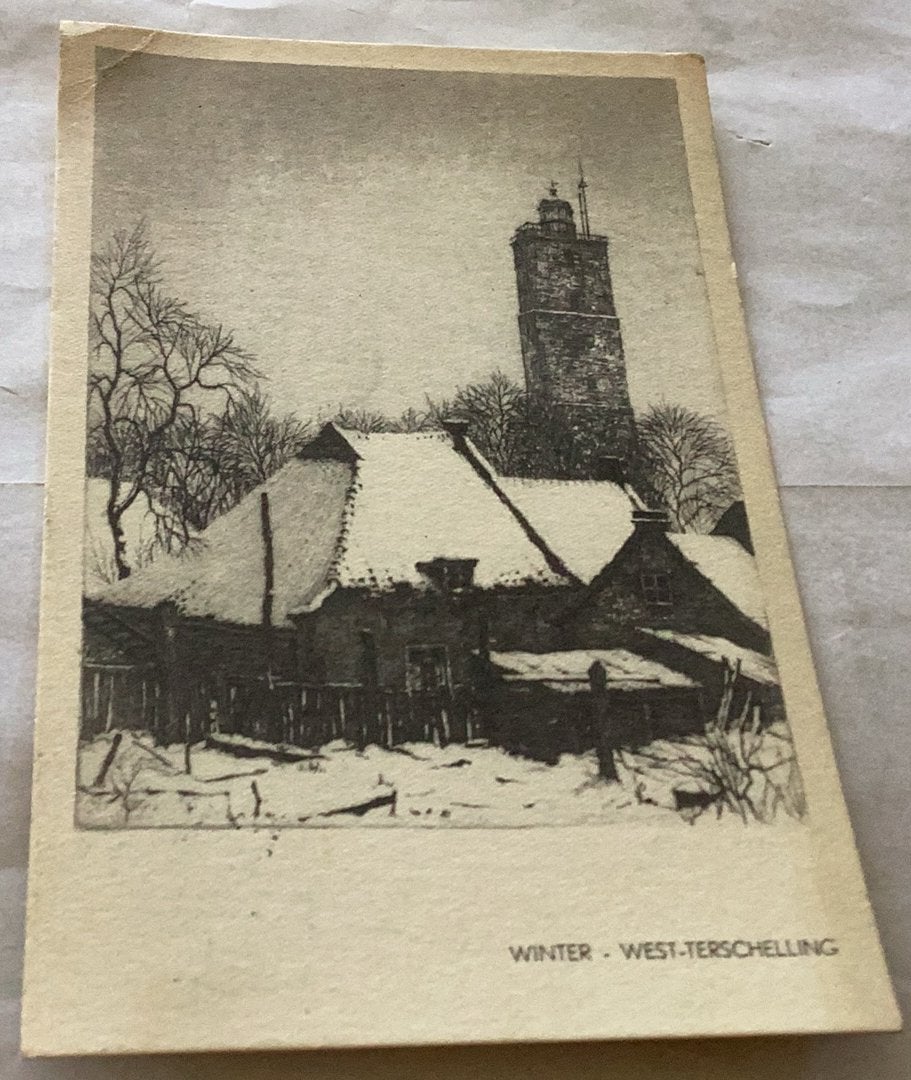 West Terschelling winter, Ophalen of Verzenden, Waddeneilanden