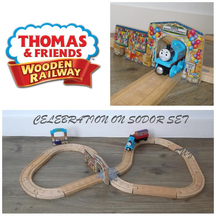 Thomas de Trein Houten Series, Celebration on Sodor Set, Ophalen of Verzenden, Gebruikt