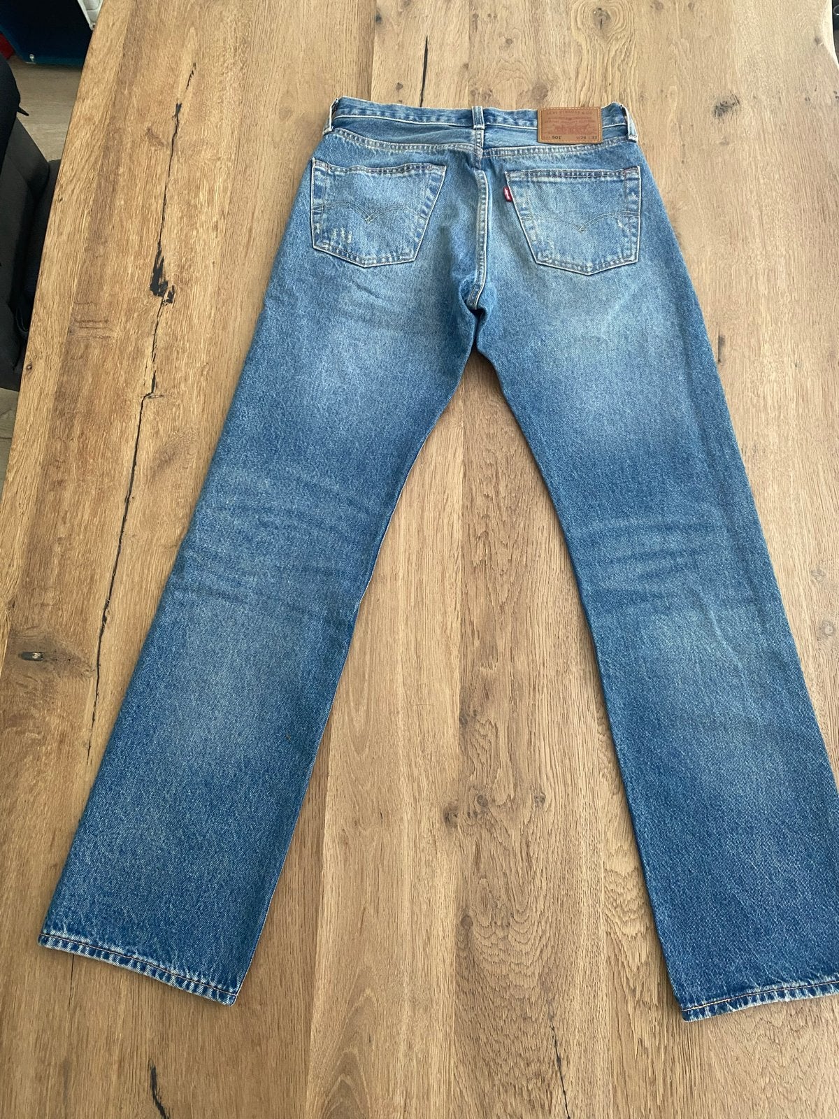 Levi's 501 Jeans W29 L32 - Zo goed als nieuw, Ophalen, Zo goed als nieuw, Blauw, W32 (confectie 46) of kleiner