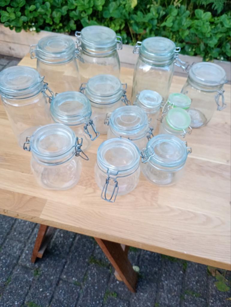 Weckpotten, Ophalen