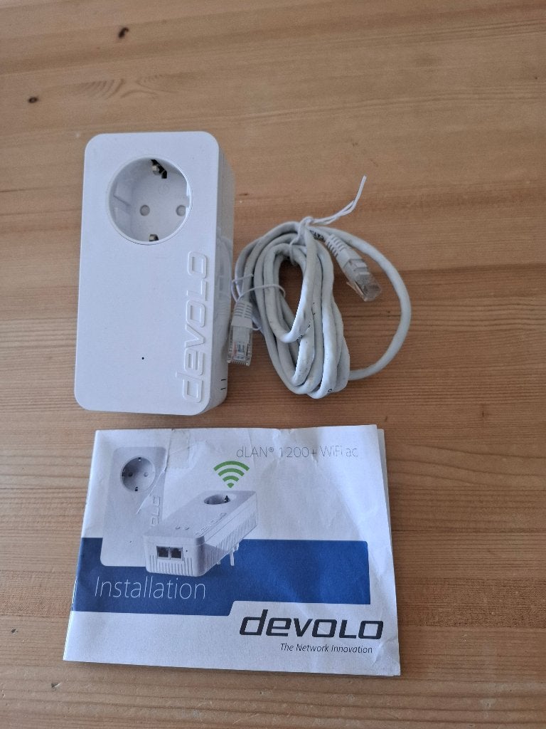 Devolo Wifi versterker, Ophalen of Verzenden, Zo goed als nieuw, Devolo dLAN