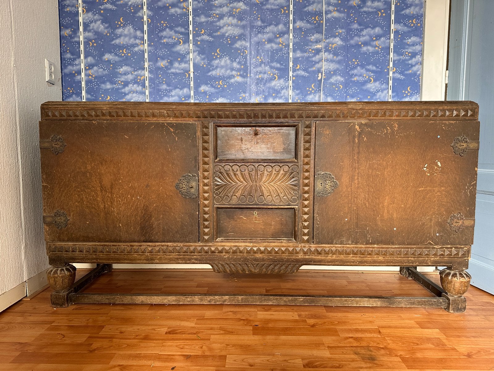 Antiek dressoir 50x178x90 cm, Ophalen