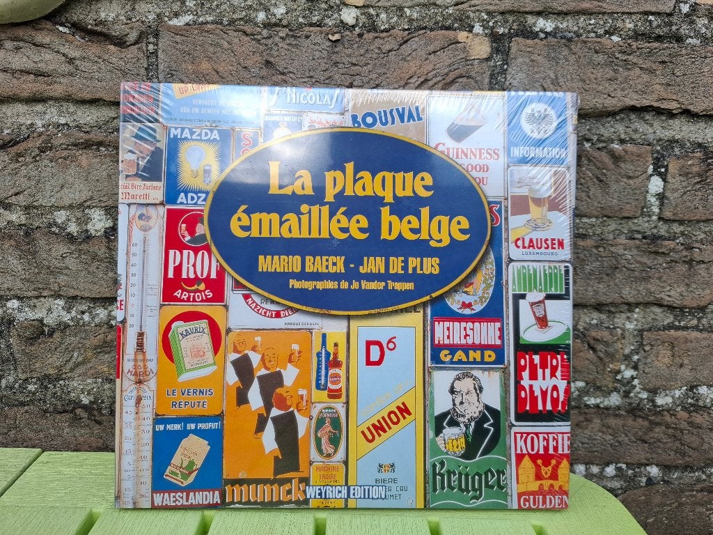 Boek La Plaque émaillée belge - Mario Baeck & Jan De Plus, Ophalen of Verzenden, Nieuw, Overige onderwerpen, Jan De Plus