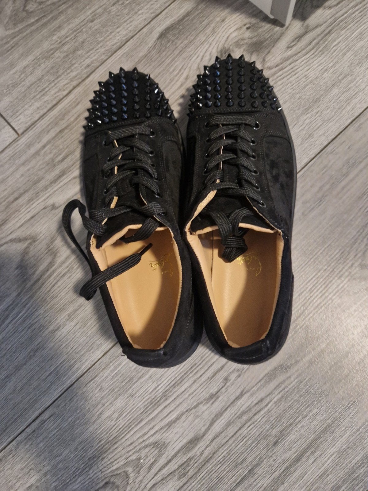 Nieuwe Christian Louboutin sneakers maat 43, Christian Louboutin, Zwart, Nieuw, Ophalen of Verzenden