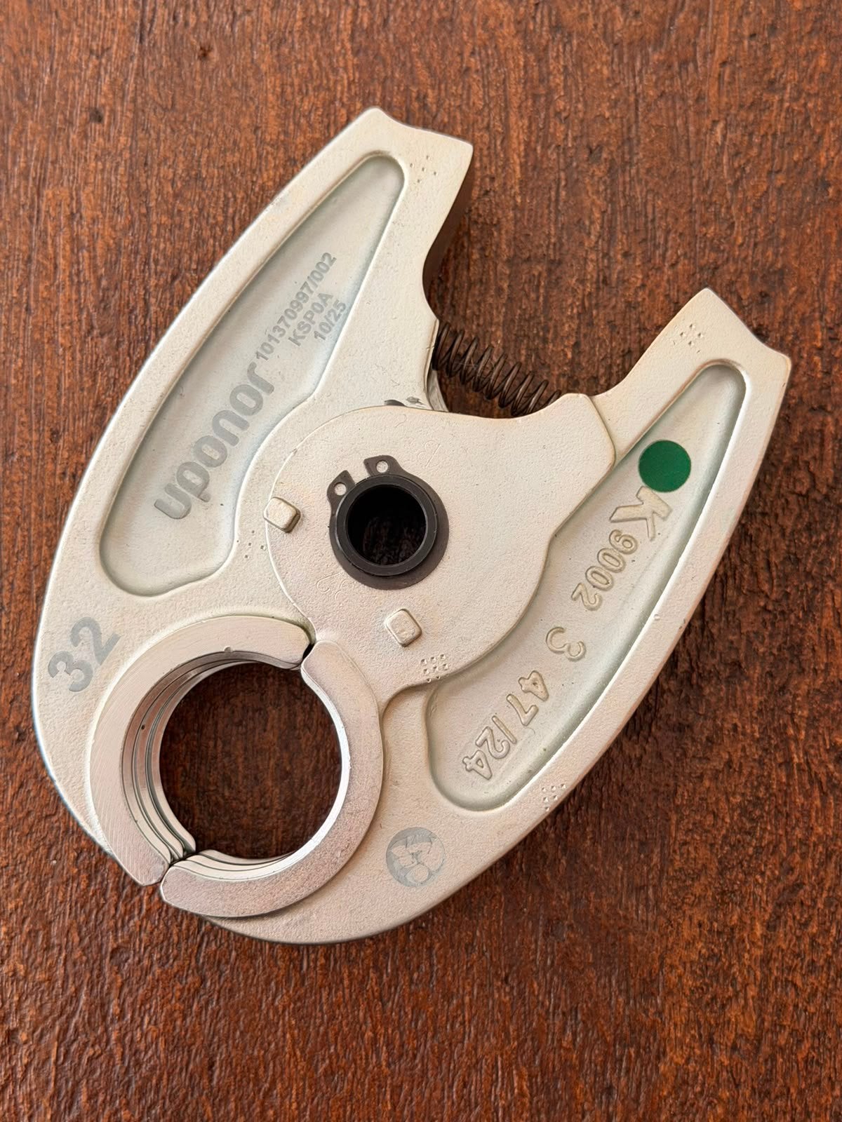Ruilen Uponor mini persbek 32 voor een M12 of M15, Ophalen of Verzenden, Zo goed als nieuw