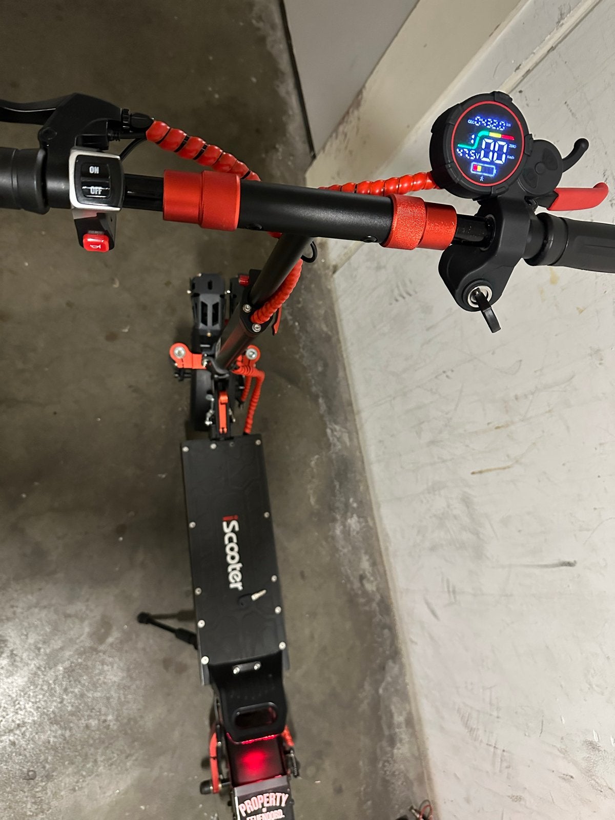 iScooter IX5S elektrische step, Fietsen en Brommers, Steps, Ophalen, Zo goed als nieuw, Elektrische step (E-scooter)