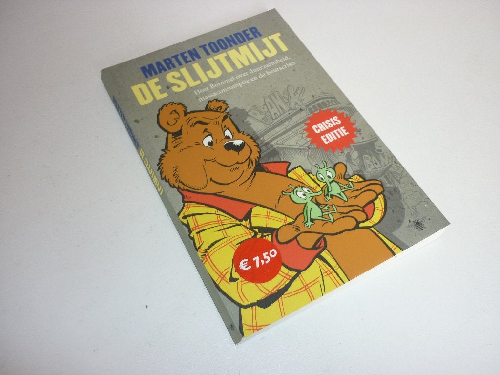 Marten Toonder: de Slijtmijt (crisis editie), Eén stripboek, Ophalen of Verzenden, Gelezen