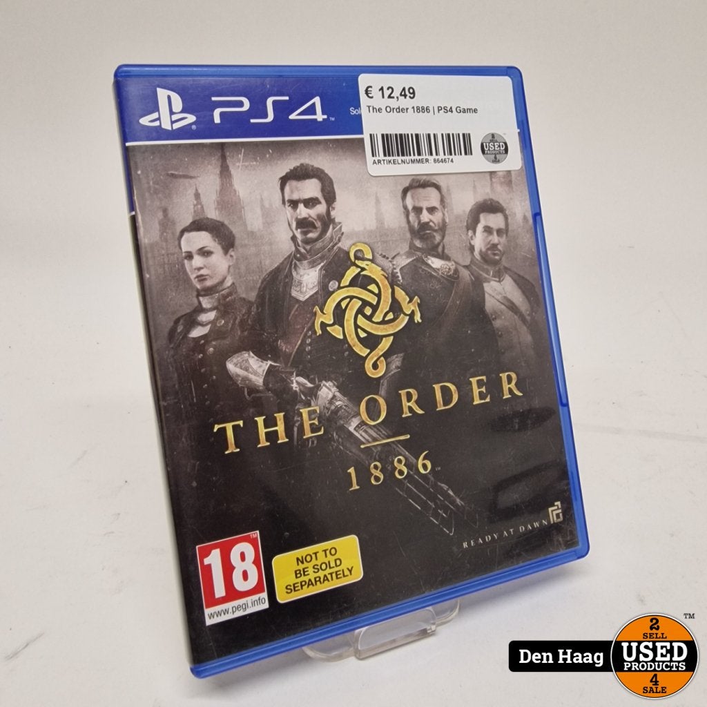 The Order 1886 | PS4 Game, Spelcomputers en Games, Games | Sony PlayStation 4, Gebruikt