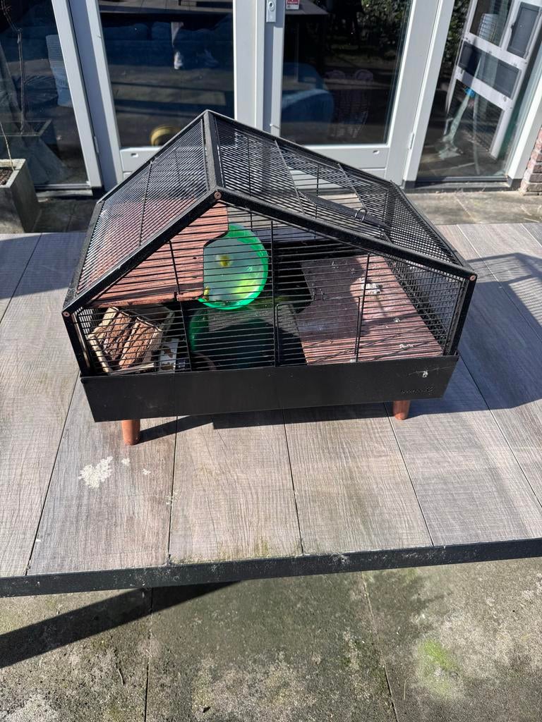 Beeztees knaagdierenkooi, Dieren en Toebehoren, Knaagdieren en Konijnen | Hokken en Kooien, Ophalen, Zo goed als nieuw, Kooi, Minder dan 60 cm