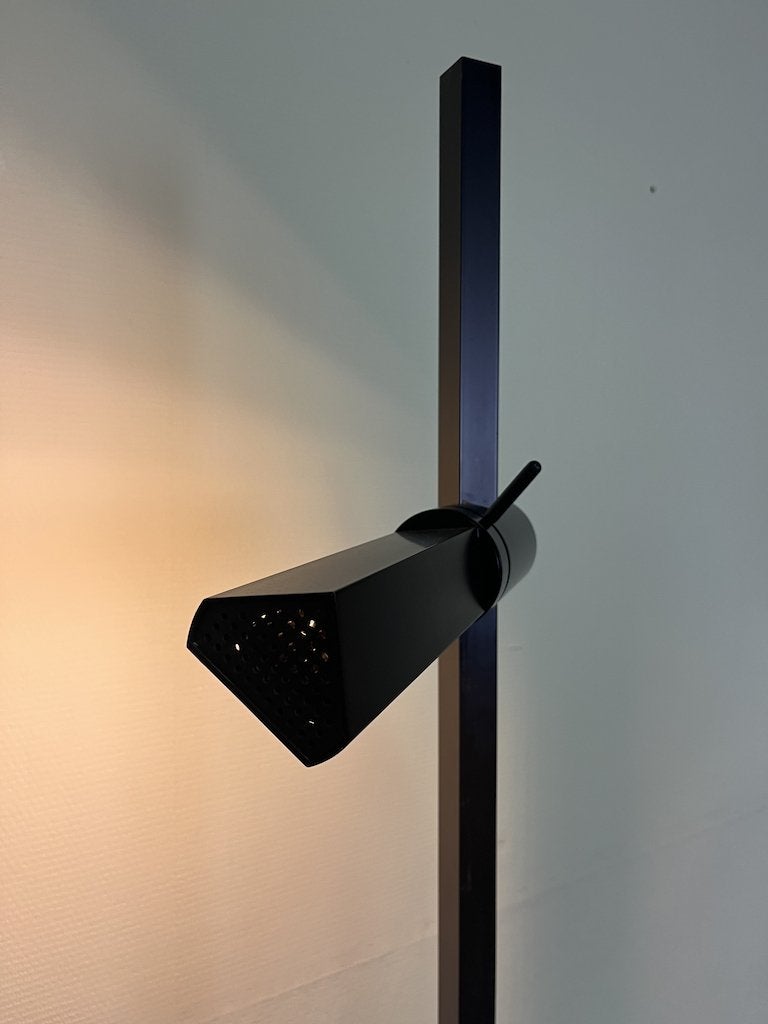 Luci Italia, zwarte staande lamp model CB2, Ophalen of Verzenden