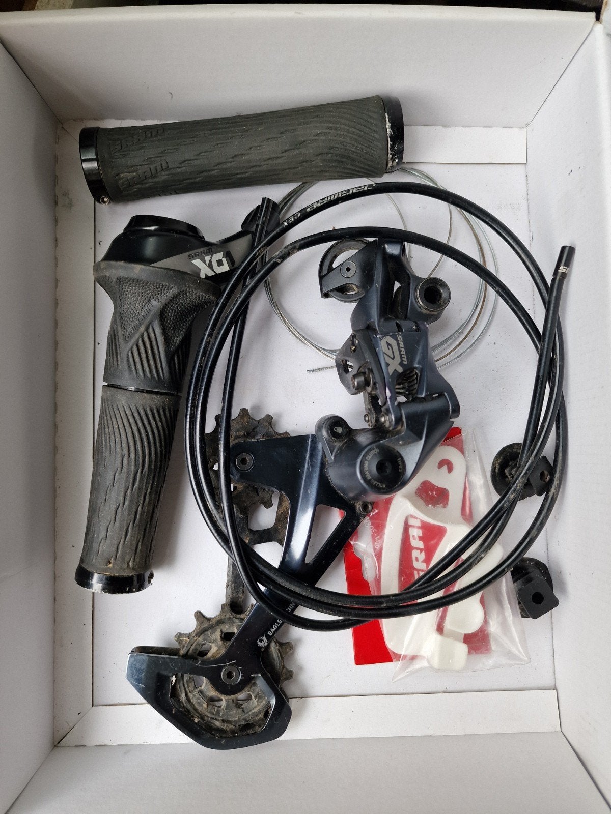 SRAM 1x12 schakelset (GX Eagle) - Mechanisch, Fietsen en Brommers, Gebruikt, Overige materialen, Ophalen of Verzenden, SRAM