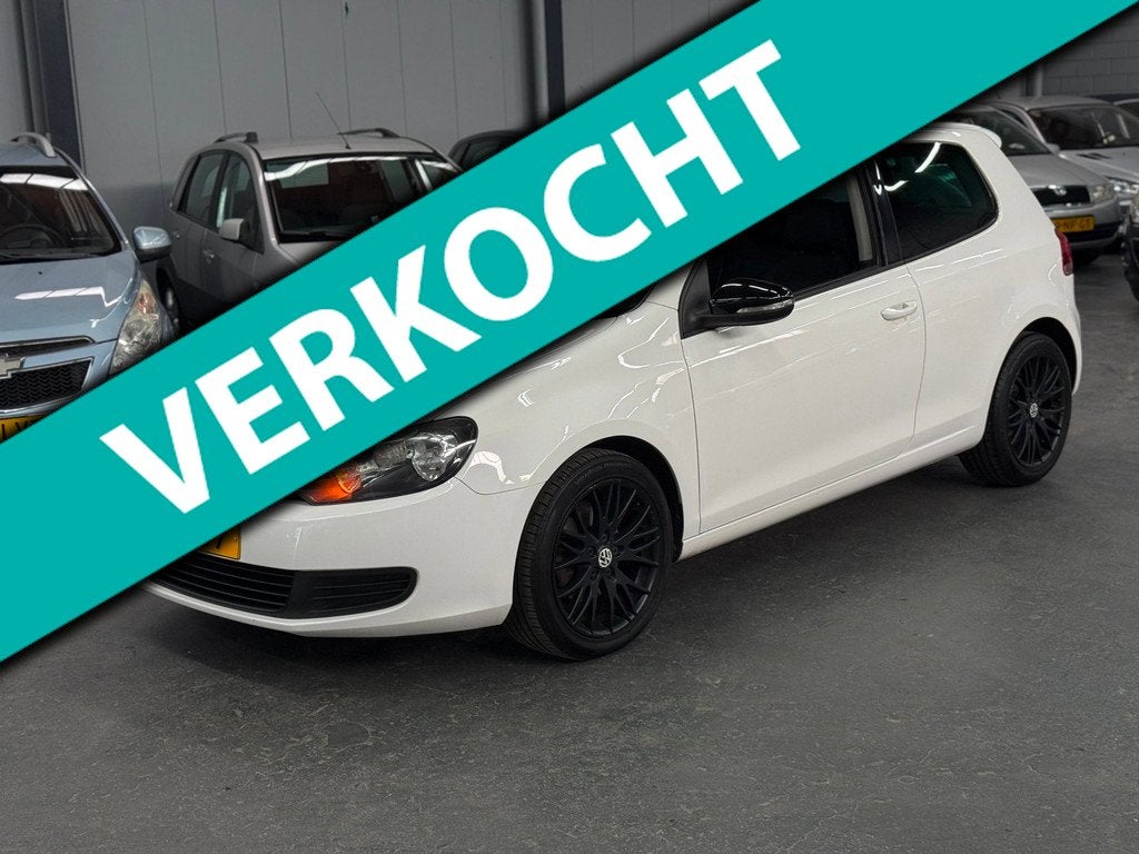 Volkswagen Golf 1.4 TSI Comfortline Automaat Nieuwe APK NAP, Euro 5, Stof, Gebruikt, Zwart