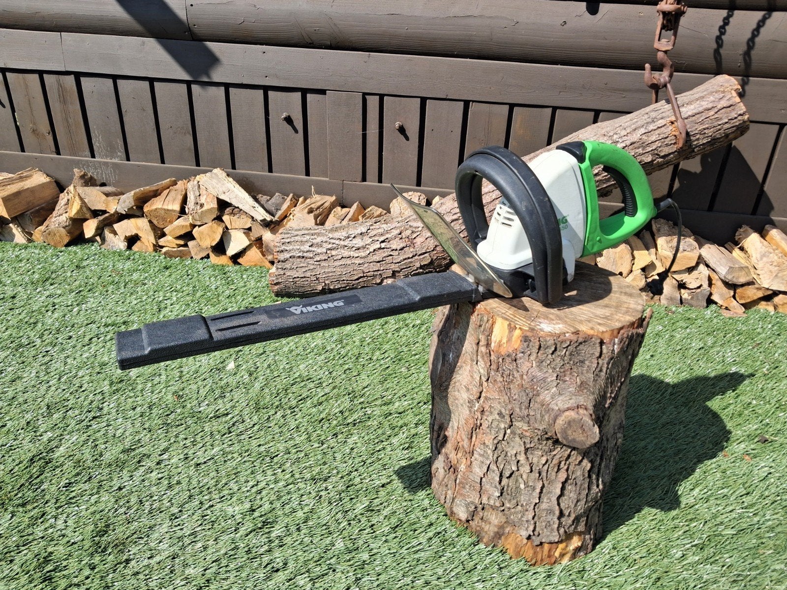 Electrische Viking heggenschaar, Tuin en Terras, Heggenscharen, Ophalen, Gebruikt, Elektrisch, Viking