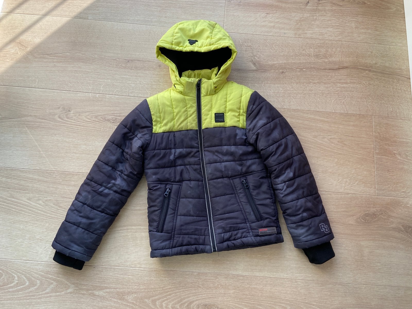 Retour denim de luxe winterjas maat 6 / 116, Kinderen en Baby's, Kinderkleding | Maat 116, Ophalen of Verzenden, Gebruikt, Jongen