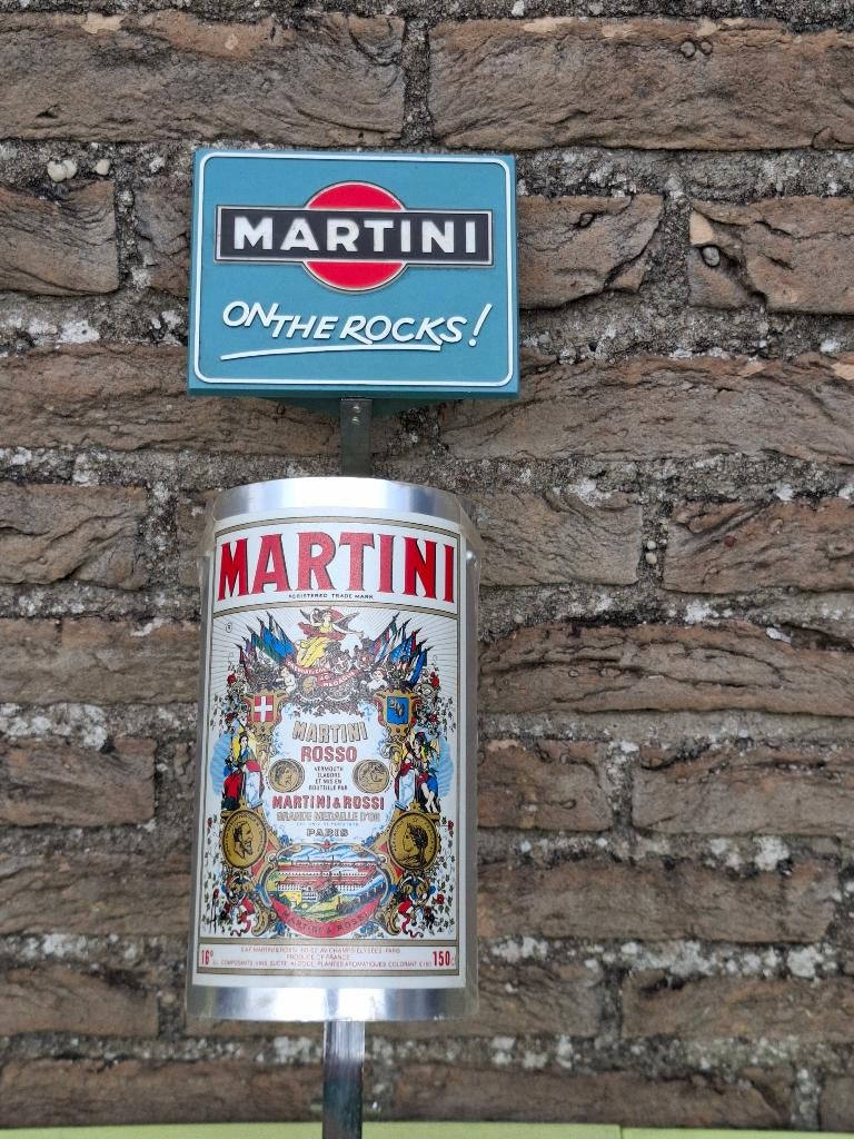 Zeldzame Martini dispenser / flessenhouder + doseur (nieuw), Verzamelen, Ophalen of Verzenden, Nieuw, Gebruiksvoorwerp