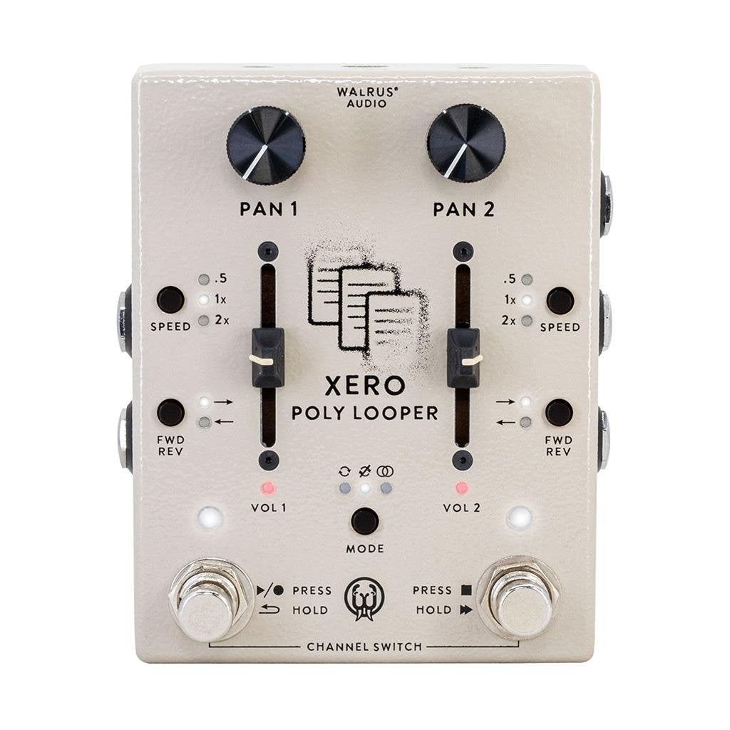 Walrus Audio Xero Poly Looper Cream stereo dual looper, Volume, ., Nieuw, Ophalen of Verzenden