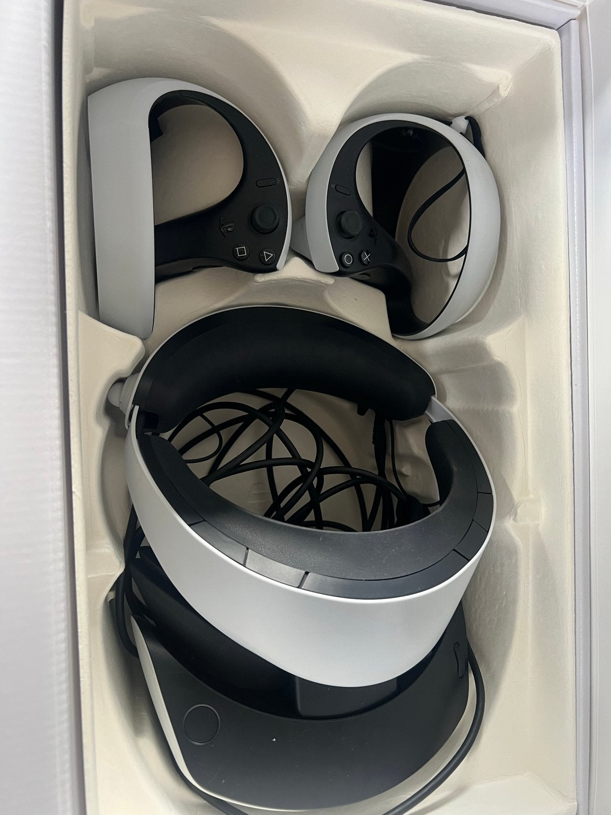 Ps5  VR2 Headset met Controllers- zo goed als nieuw, Spelcomputers en Games, Virtual Reality, Ophalen, Zo goed als nieuw, VR-bril