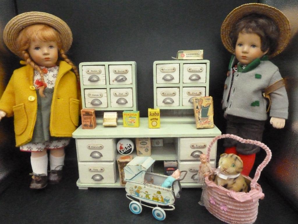 2 Käthe Kruse poppen jongen en meisje 1979, Ophalen of Verzenden, Nieuw, Pop