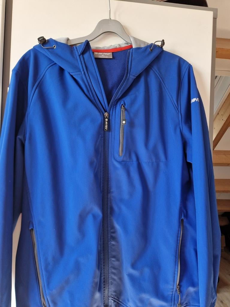 Hi-Tec Softshell Jas  - Maat XL - Blauw, Blauw, Maat 56/58 (XL), Ophalen of Verzenden, Zo goed als nieuw