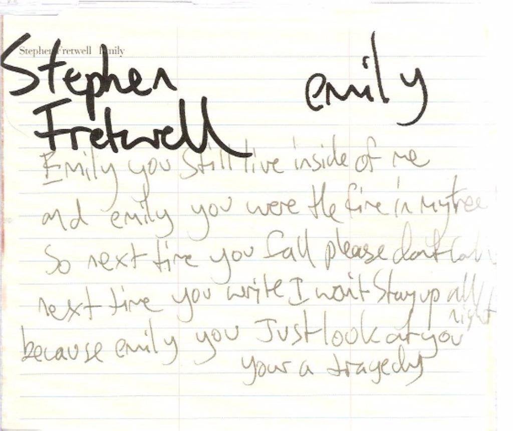 Stephen Fretwell - Emily (PROMO), Ophalen of Verzenden, Zo goed als nieuw