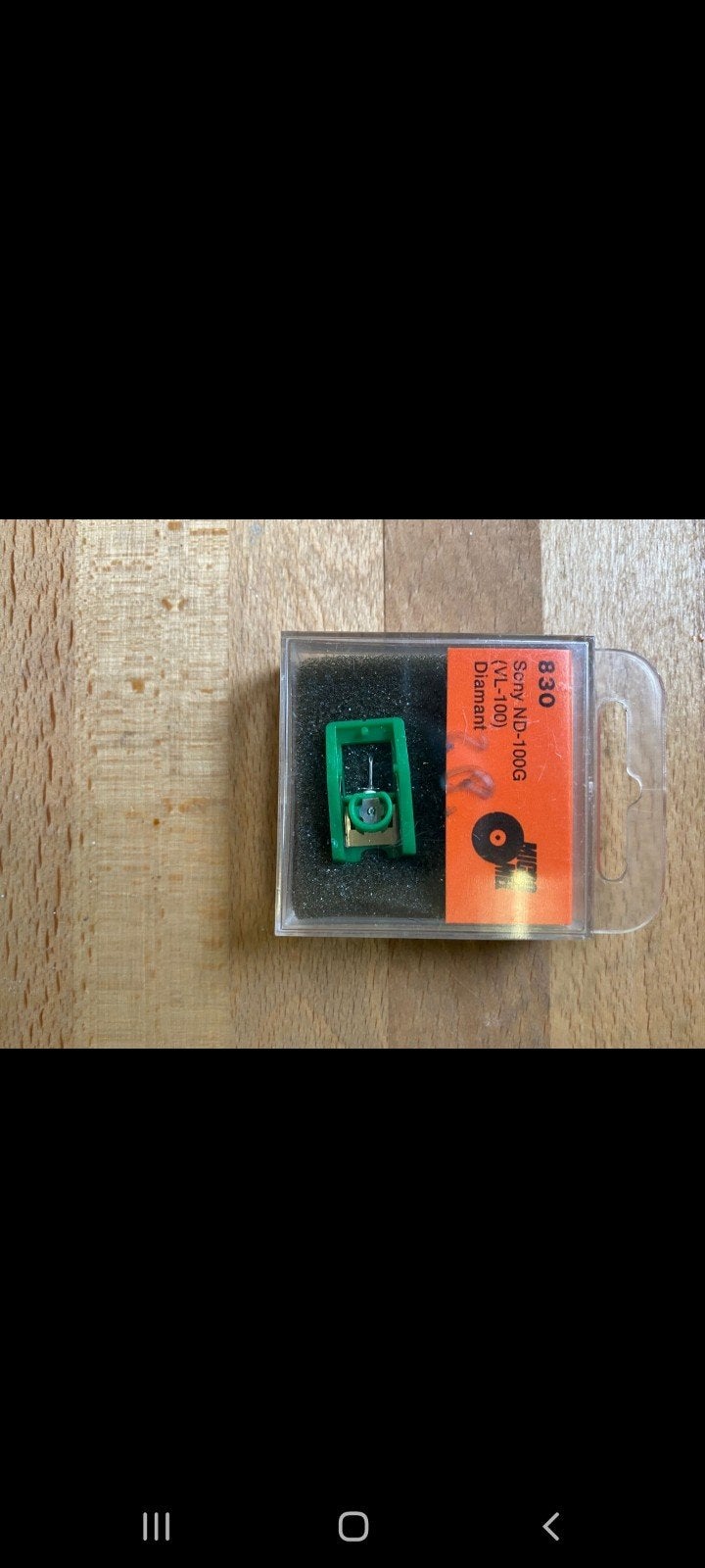 Sony ND-100G (VL-100) Diamant Naald 830, Ophalen of Verzenden, Nieuw, Platenspeler-onderdeel, Sony