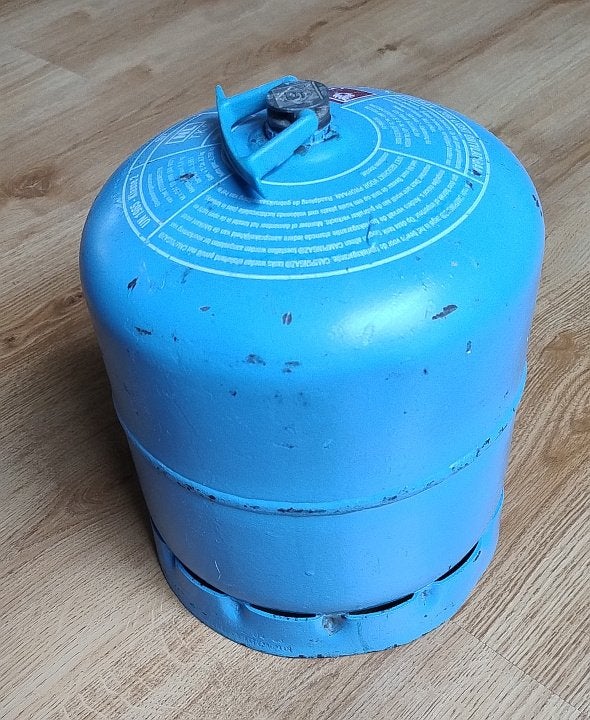 VOLLE Campingaz gasfles 907, Ophalen, Zo goed als nieuw