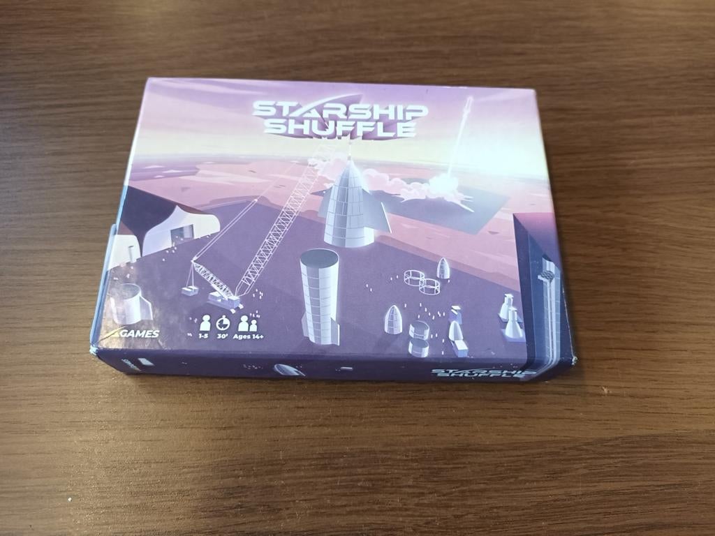 Starship Shuffle - Coöperatief kaartspel, Hobby en Vrije tijd, Vijf spelers of meer, Ophalen of Verzenden, Nieuw, VGA Games