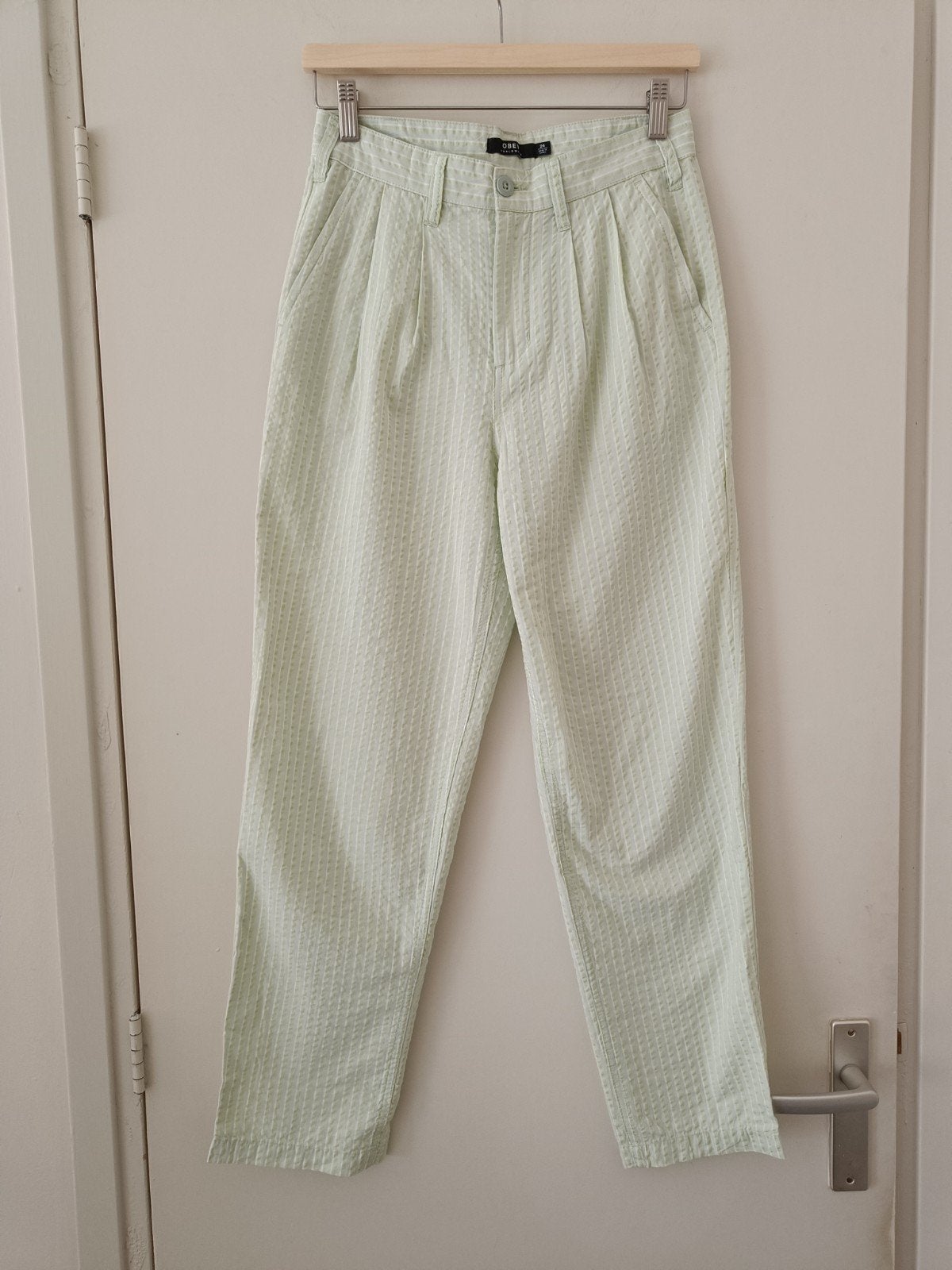 Obey gestreepte zomerbroek, Obey, Ophalen of Verzenden, Zo goed als nieuw, Maat 34 (XS) of kleiner